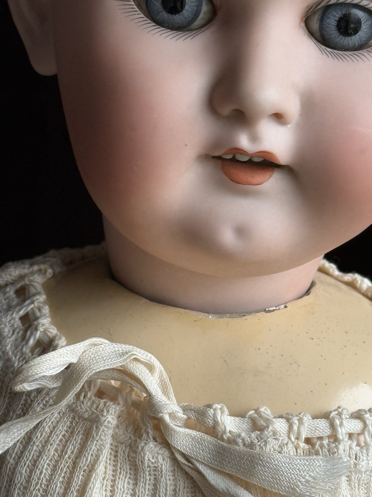 Antique German 24” Adolf Wislizenus 101 My Sweetheart Bisque Head Doll