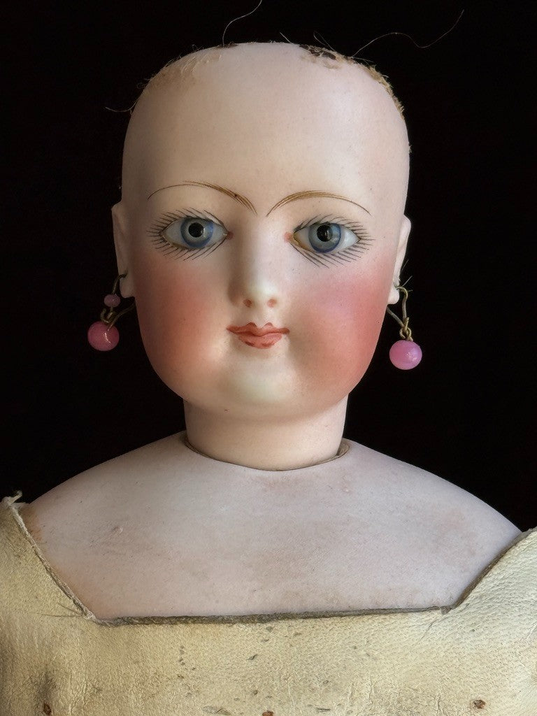 Antique French 16” Jumeau/Gaultier Bisque Head Fashion Poupee Bebe Doll