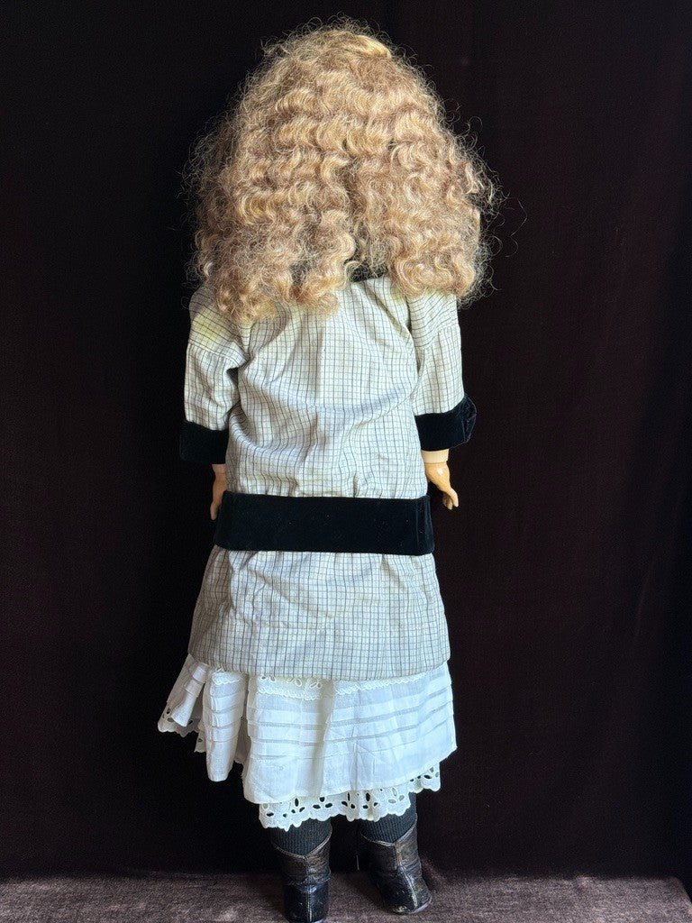 Large Antique German 31” Kestner 171 Bisque Head Doll