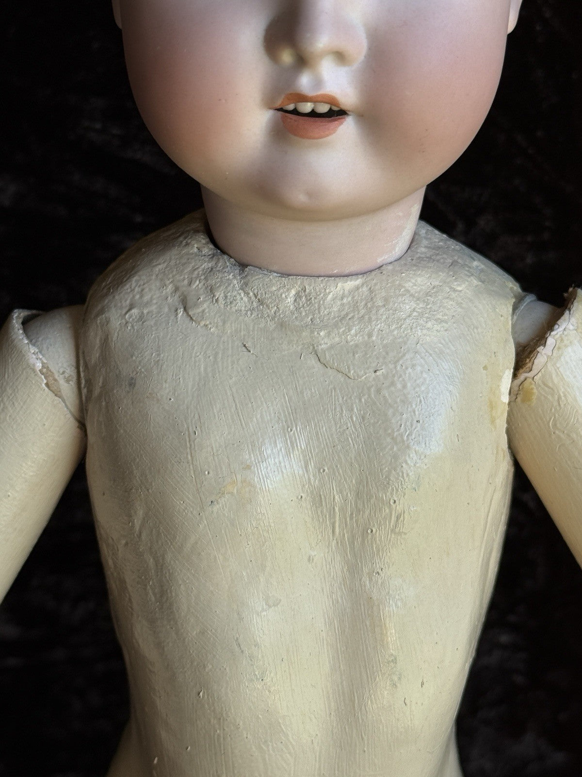 Antique German 20” Schoenau & Hoffmeister 1906 Bisque Head Doll