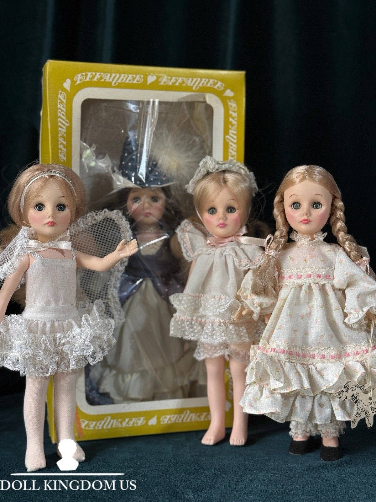 Lot Of 4 Vintage Effanbee 12” Dolls