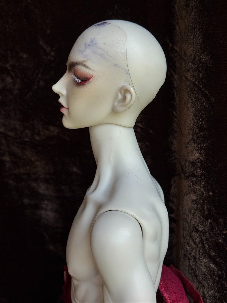 Large 29” Super Dollfie BJD Telesthesia & Dragon (?) Resin Male Character Doll