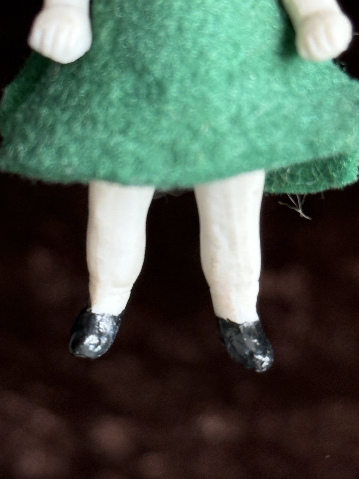 Miniature Antique German 2.5” Carl Horn Hertwig Doll