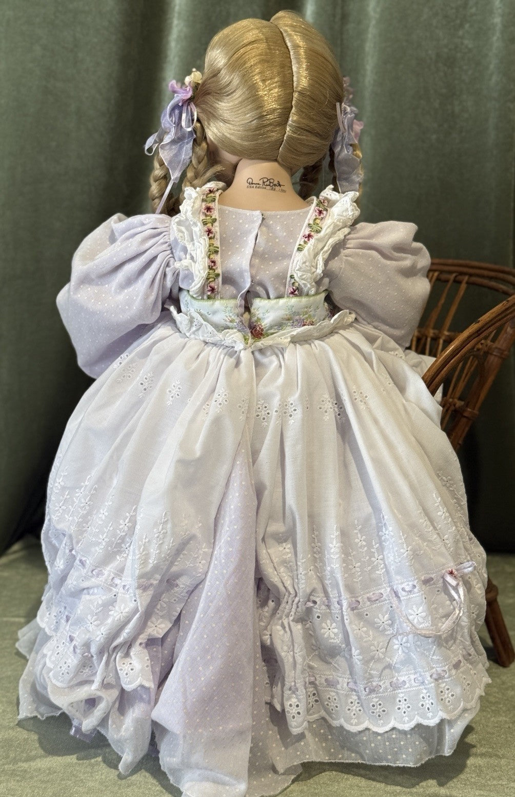 Large Original 42” Porcelain Doll “Stitches” by Donna Rubert LE 1000