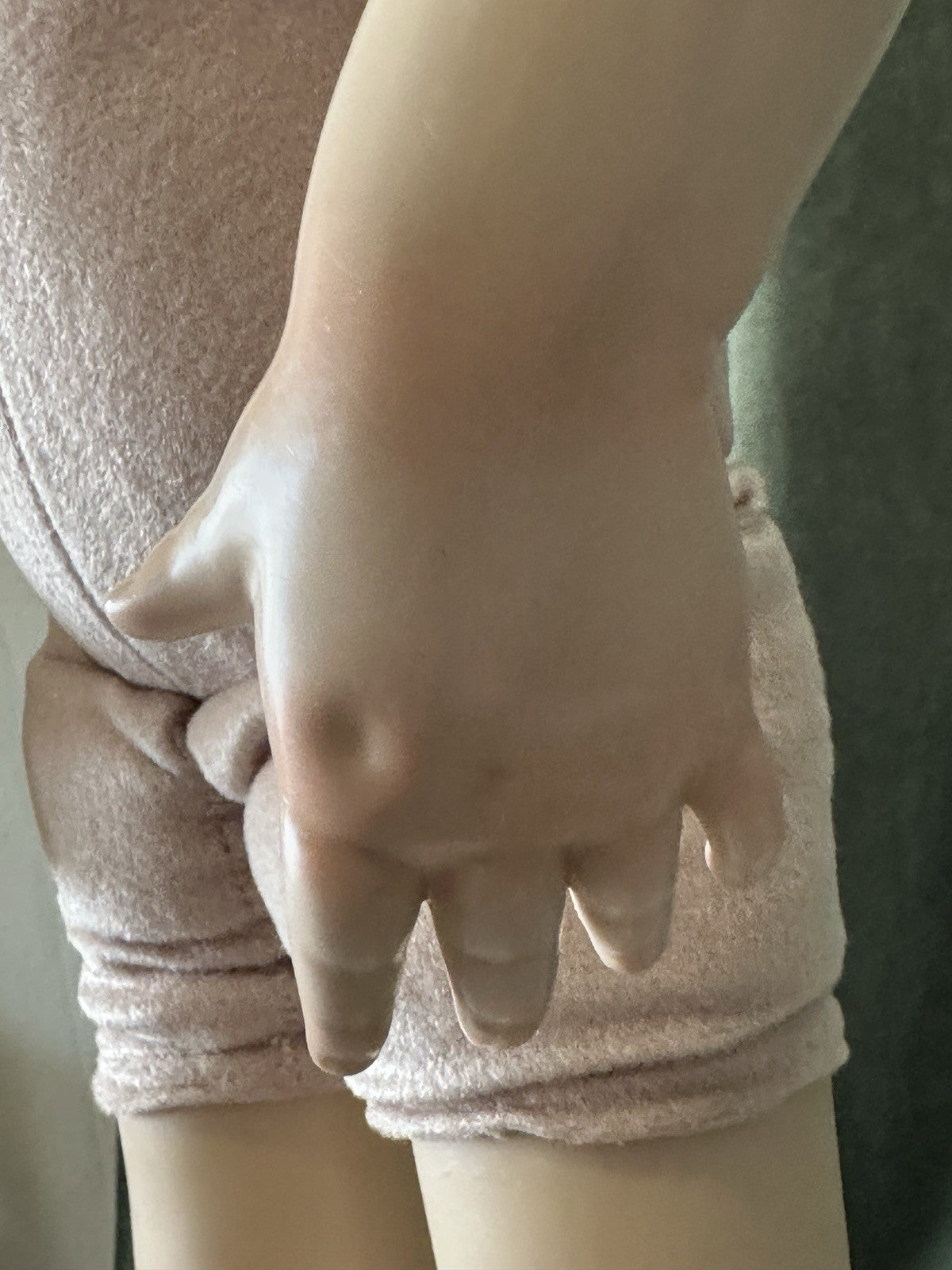 Collectible Artist Susan Krey Baby 26” Doll “Veronica” Wax Over Porcelain  LE 25