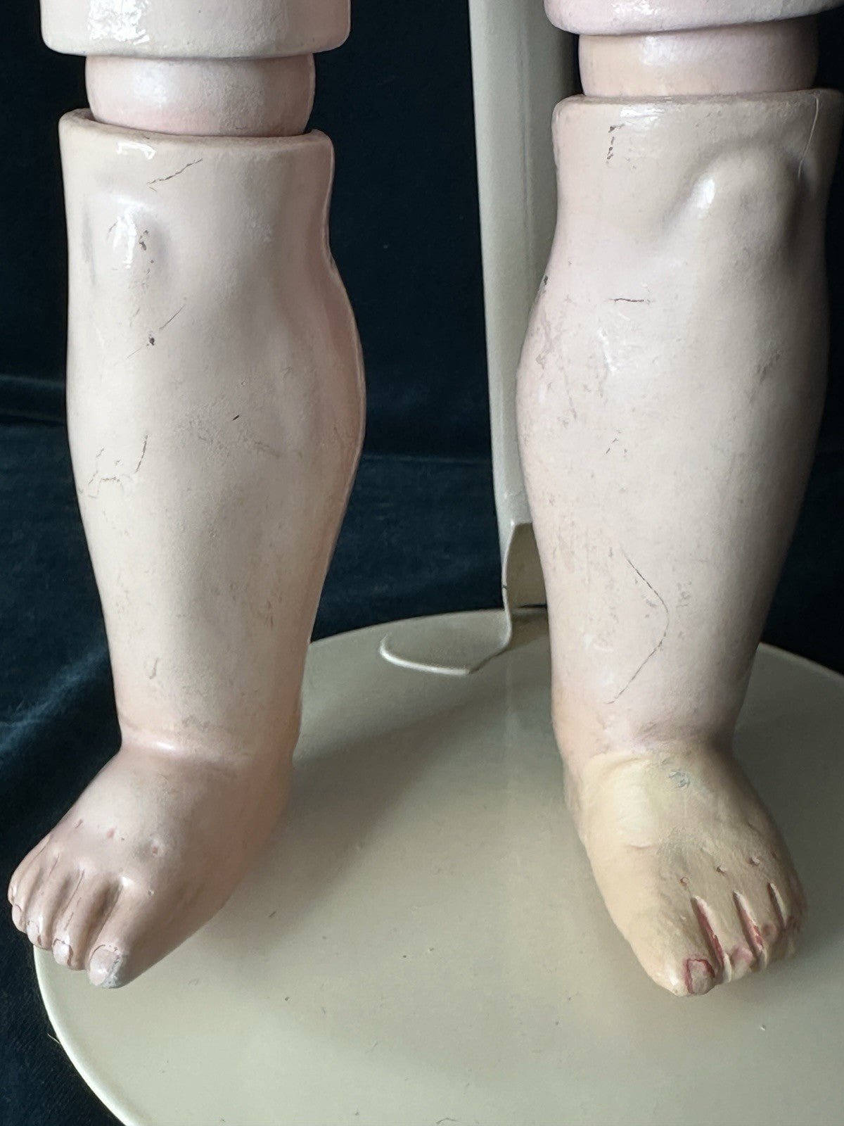 Antique German Simon Halbig Mold 1078 19” Doll Bisque Head Composition Body