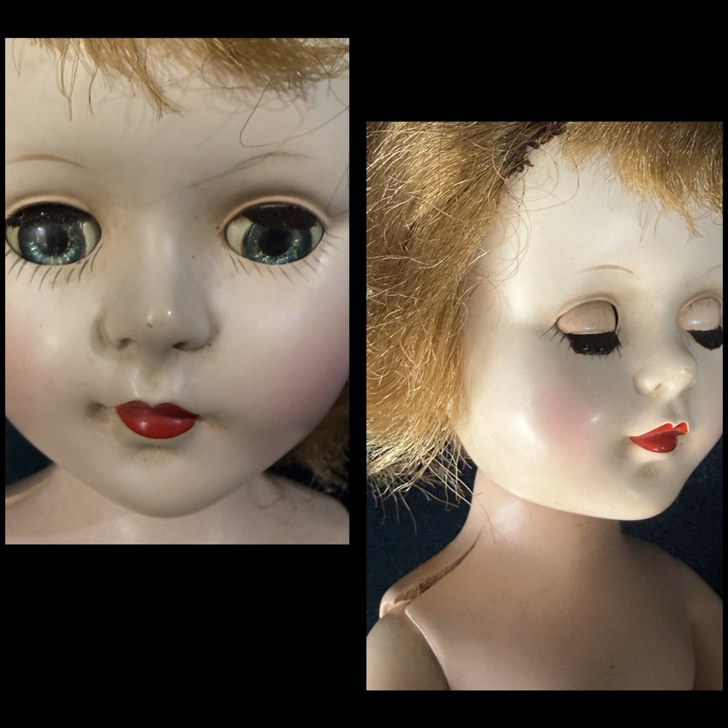 Lot Of 5 Vintage American Character Plastic 14”-23” Dolls For Project/Repair