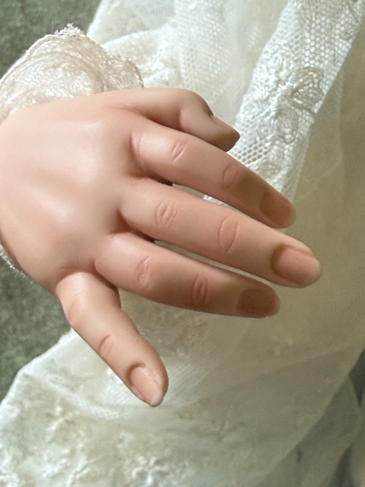 Artist Karen Alderson Blandford Bisque Porcelain 1996 Doll “Jacaranda”LE 2/10