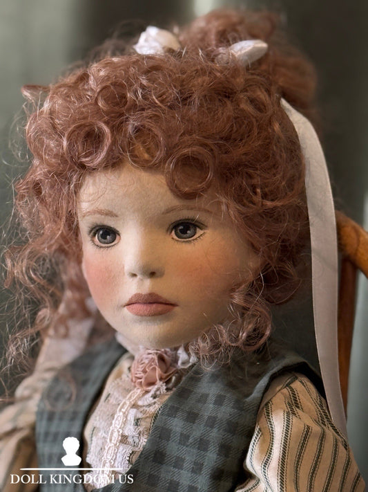 Artist Judy Rankine 28”  Jessie Bishop Doll “Kae” LE 5 Box/Tag/COA