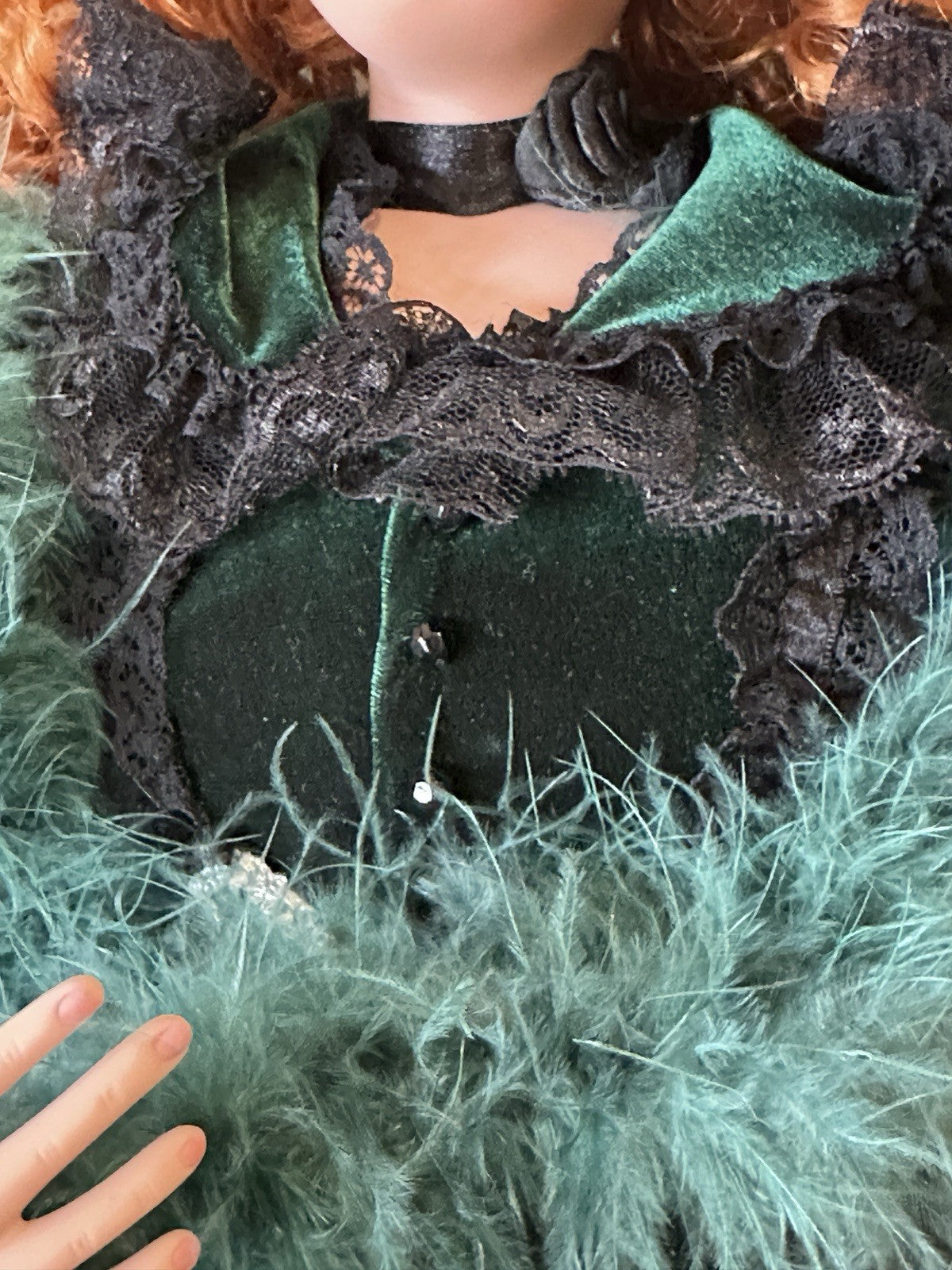 Jan Mclean 24" Porcelain Doll “Lily Marlane” Tag/COA For Exclusively Yours 1998