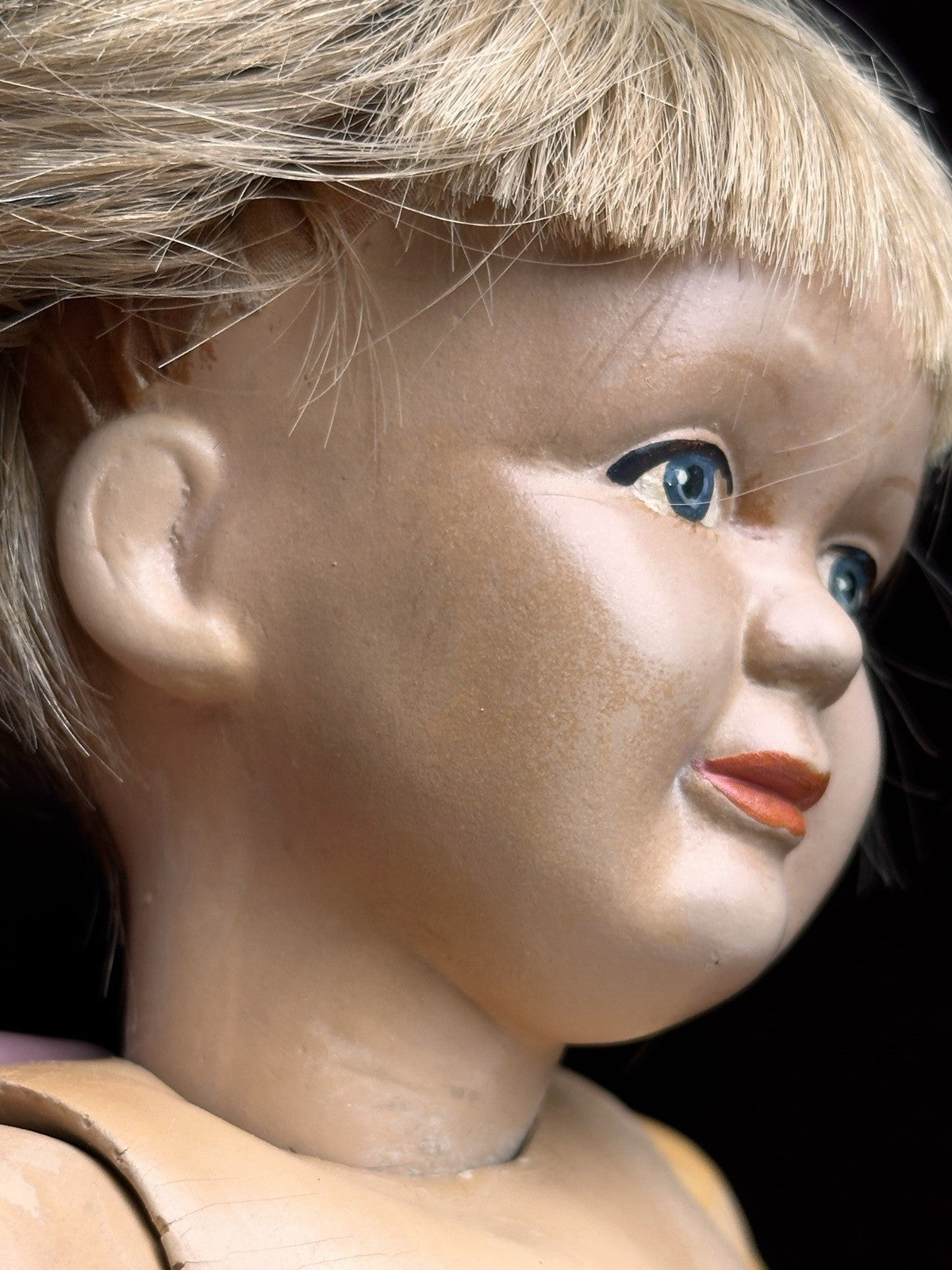 Rare Vintage American 15” Latex Dewees Cochran Portrait Doll