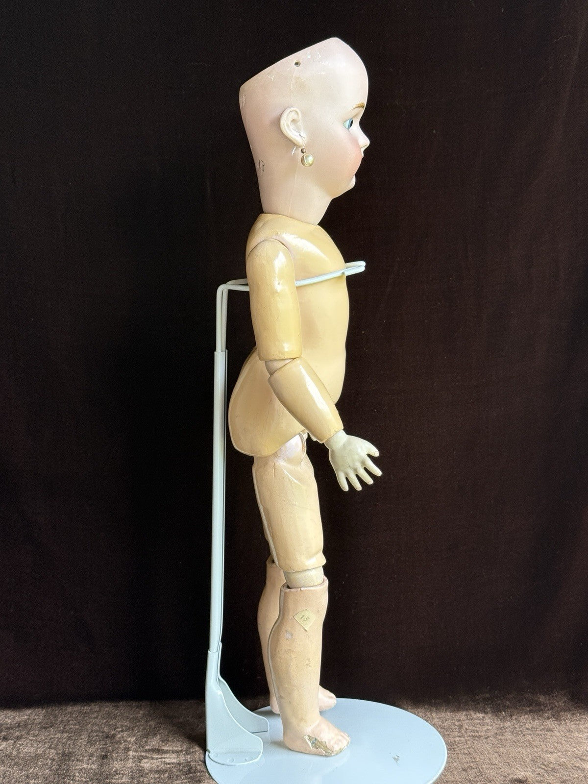Antique German 22” Simon Halbig Dep 1079 Bisque Head Doll