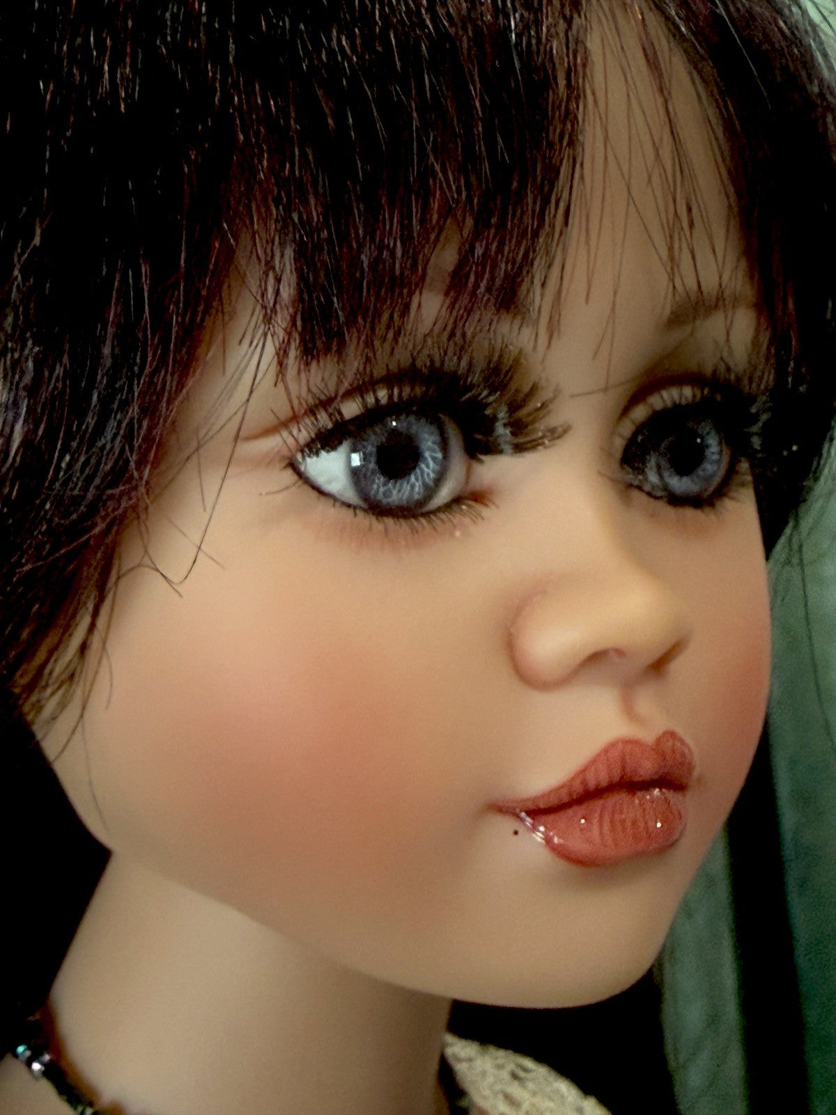 Collectible Artist Vinyl 30” Doll Maggie by Jan Mclean COA/Tag/Stand LE 494