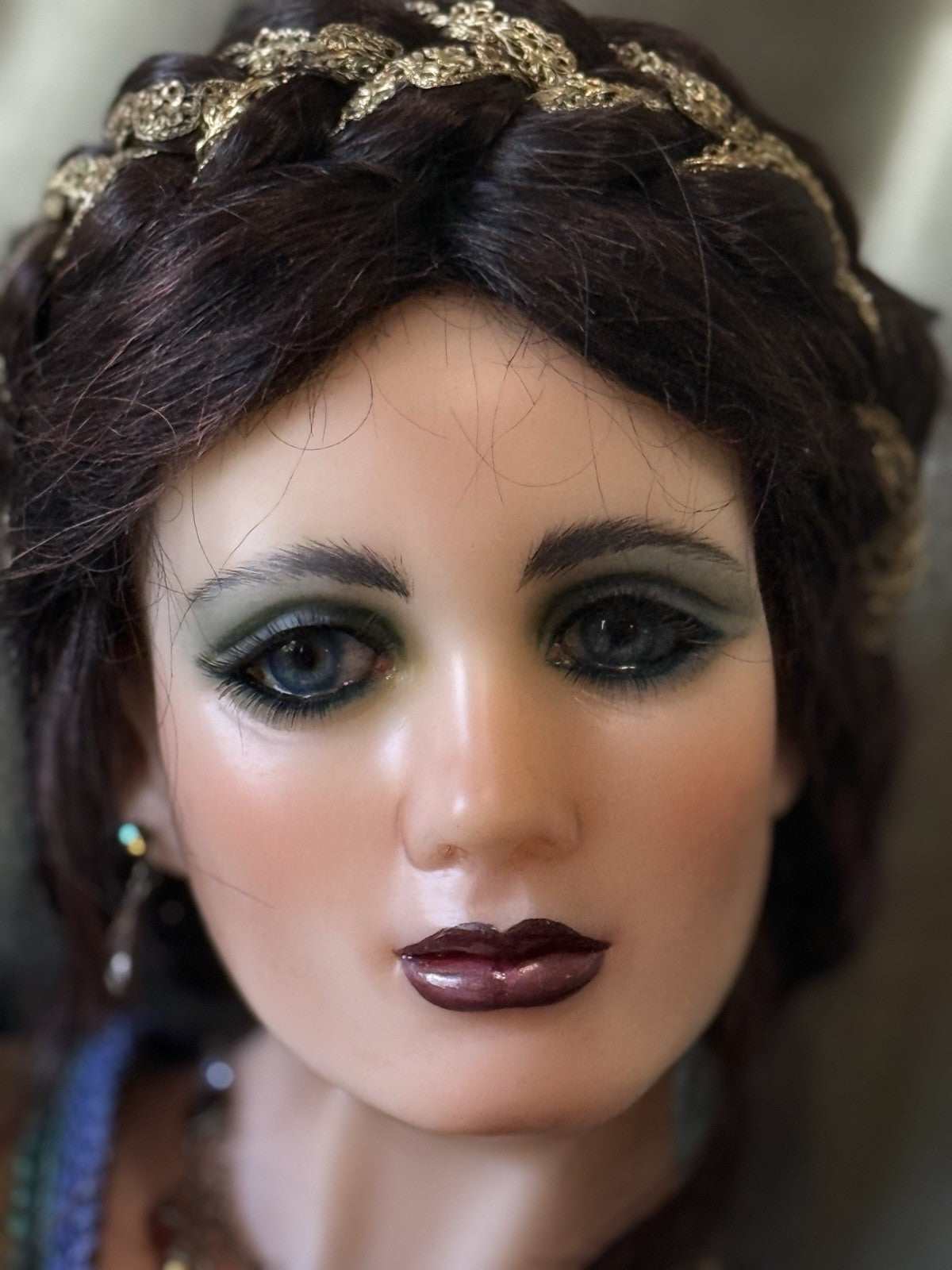 OOAK (?) Collectible Lifelike 48” Wax (?) Doll “Catalina” by Juanita Montoya