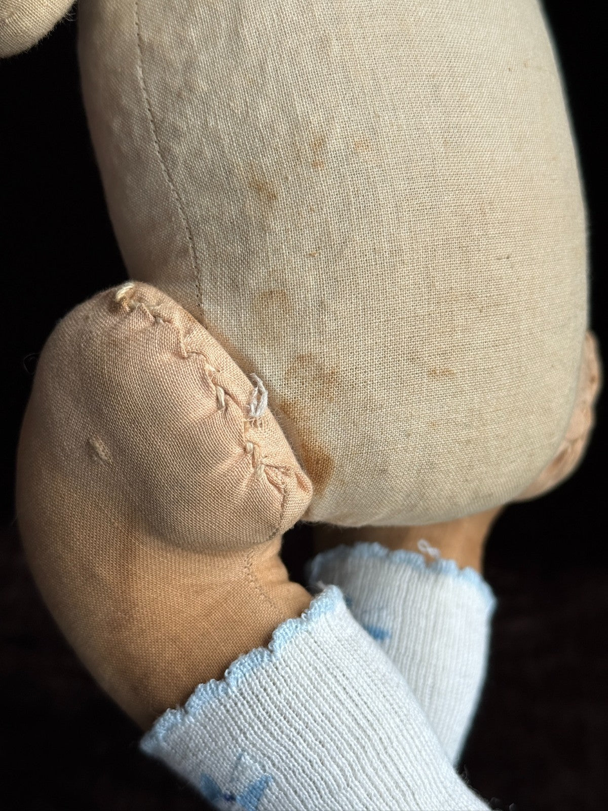 Early Original Horsman 12" Composition Cloth Campbell Kid Doll