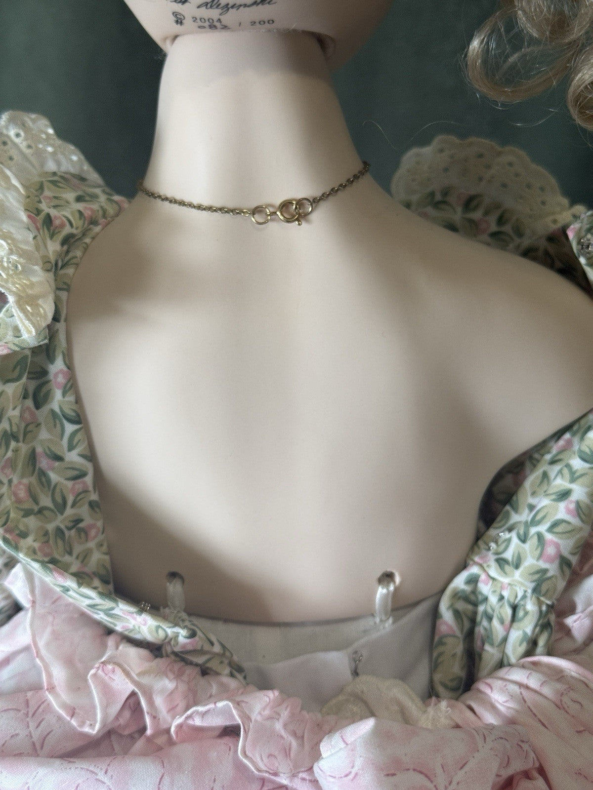 Collectible Porcelain 34” Doll “Kathleen” by Pat Dezinski and Rustie LE200