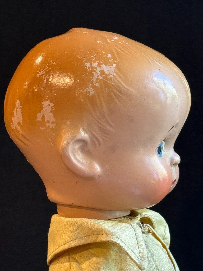 Early Vintage American Effanbee 14.5” Composition Skippy Character Boy Doll