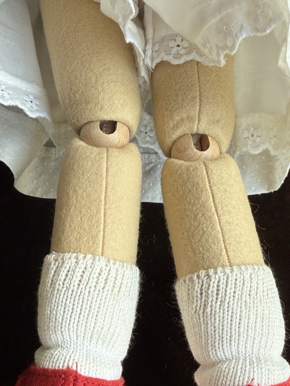 Collectible 16” Maggie lacono Corey Felt Cloth Doll LE 75