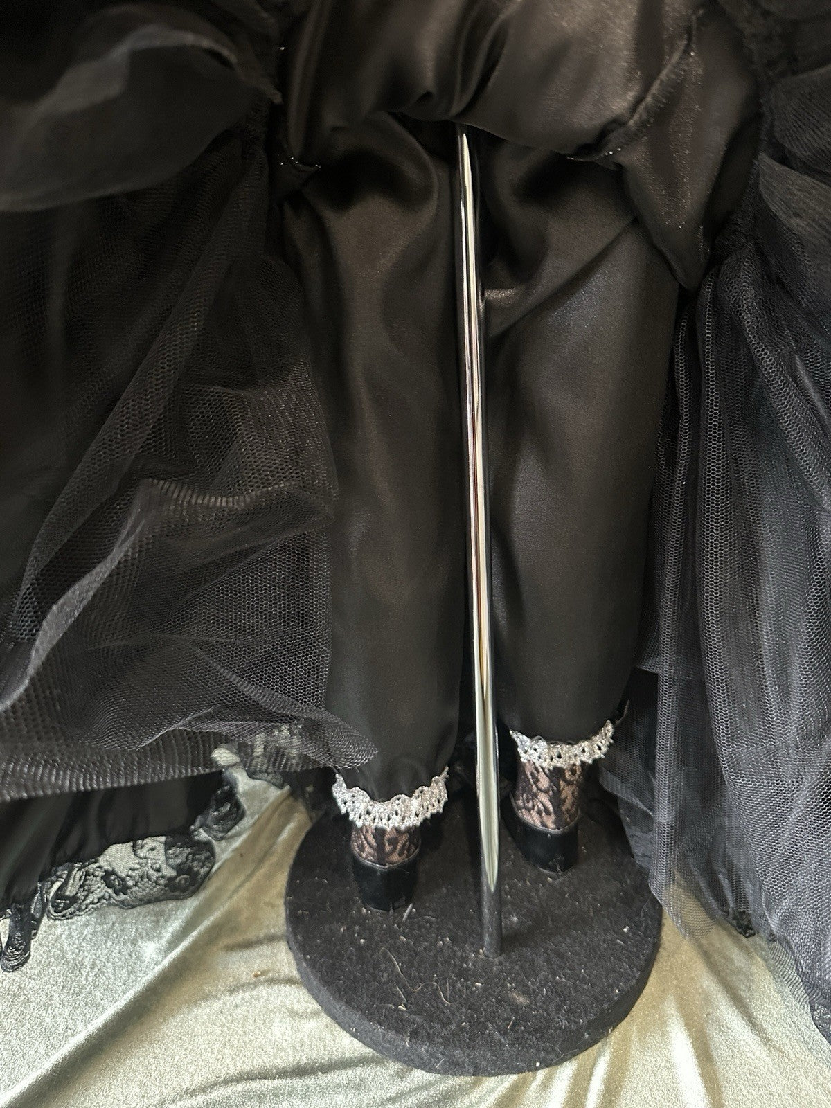 Collectible Large 42” Porcelain Doll “Platinum” by Rustie LE 700 COA/Stand