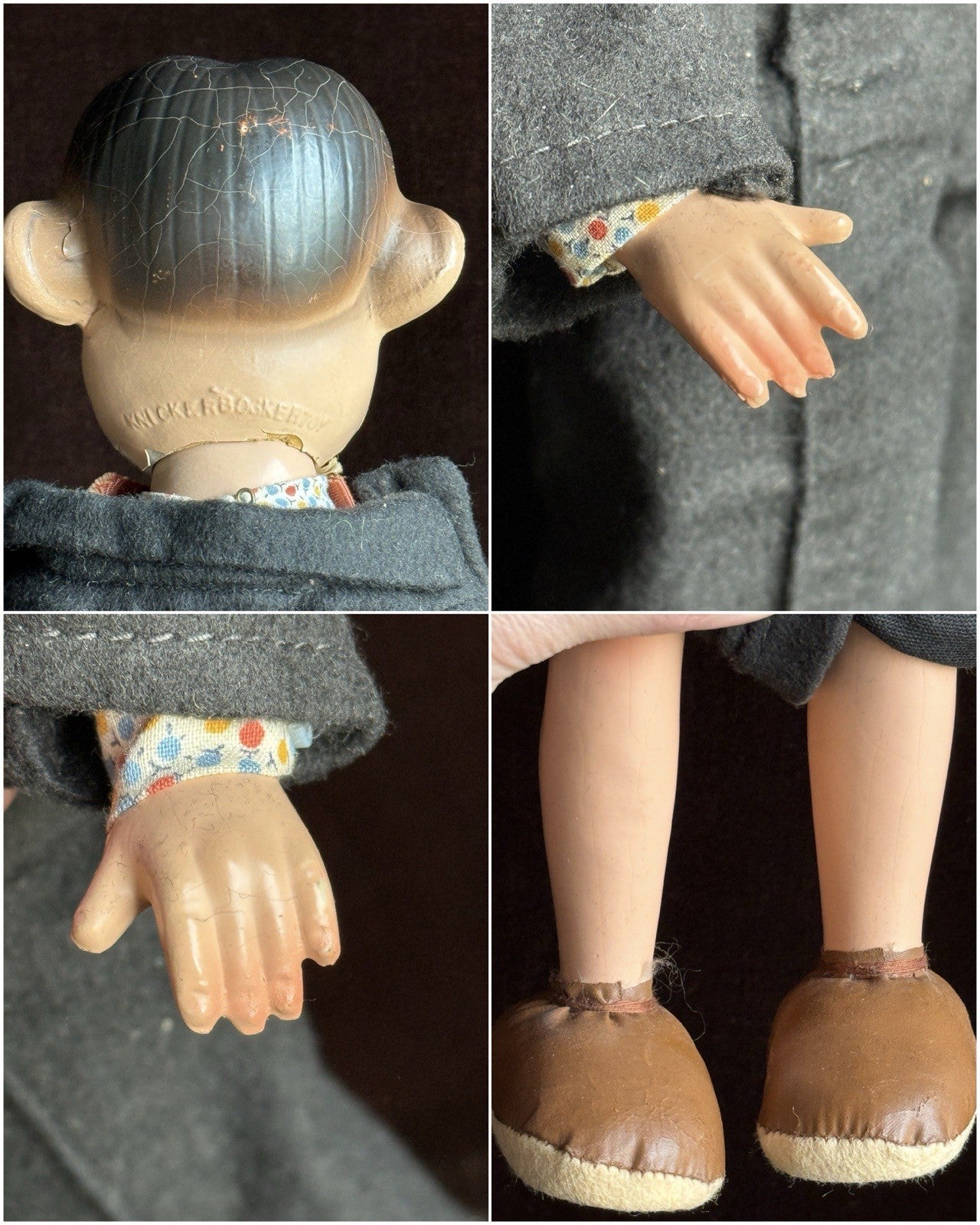 Vintage American Blondie Baby Dumpling Comic Character Dolls by Knickerbocker