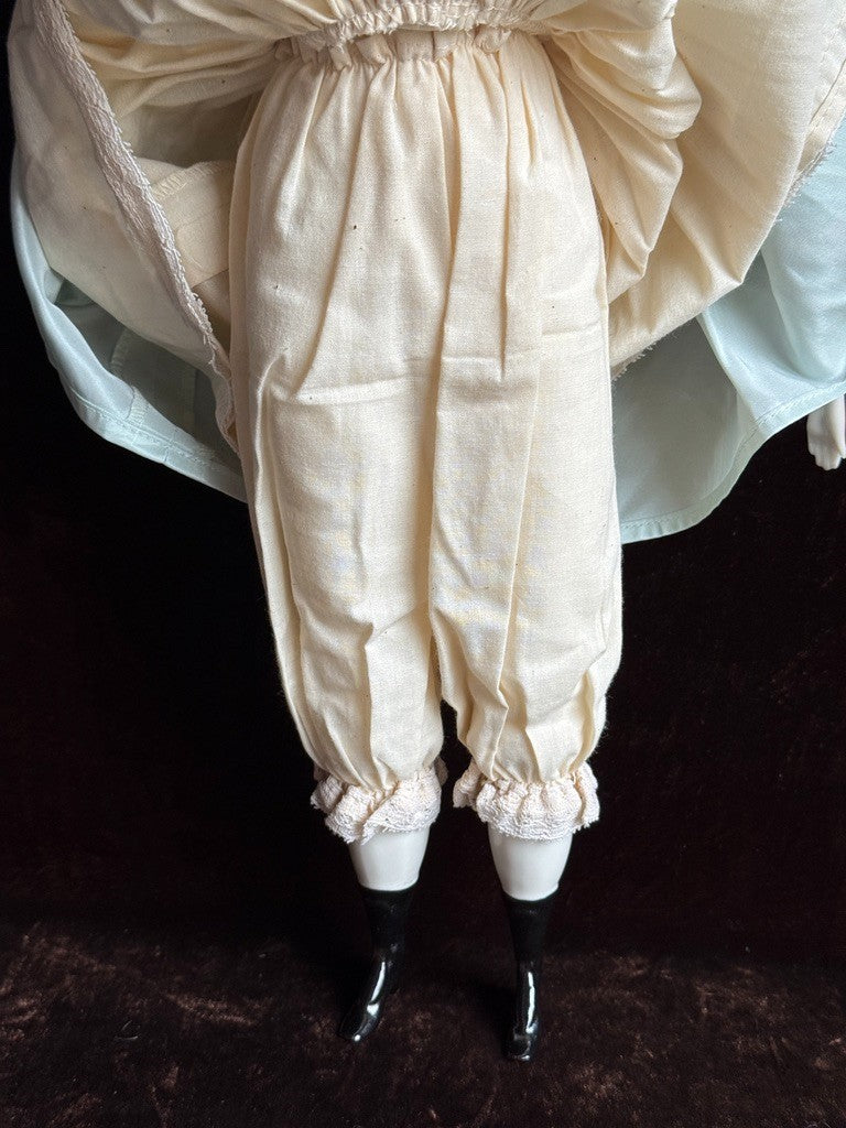 Vintage 19.5” Reproduction of Antique German Jenny Lind China Head Doll