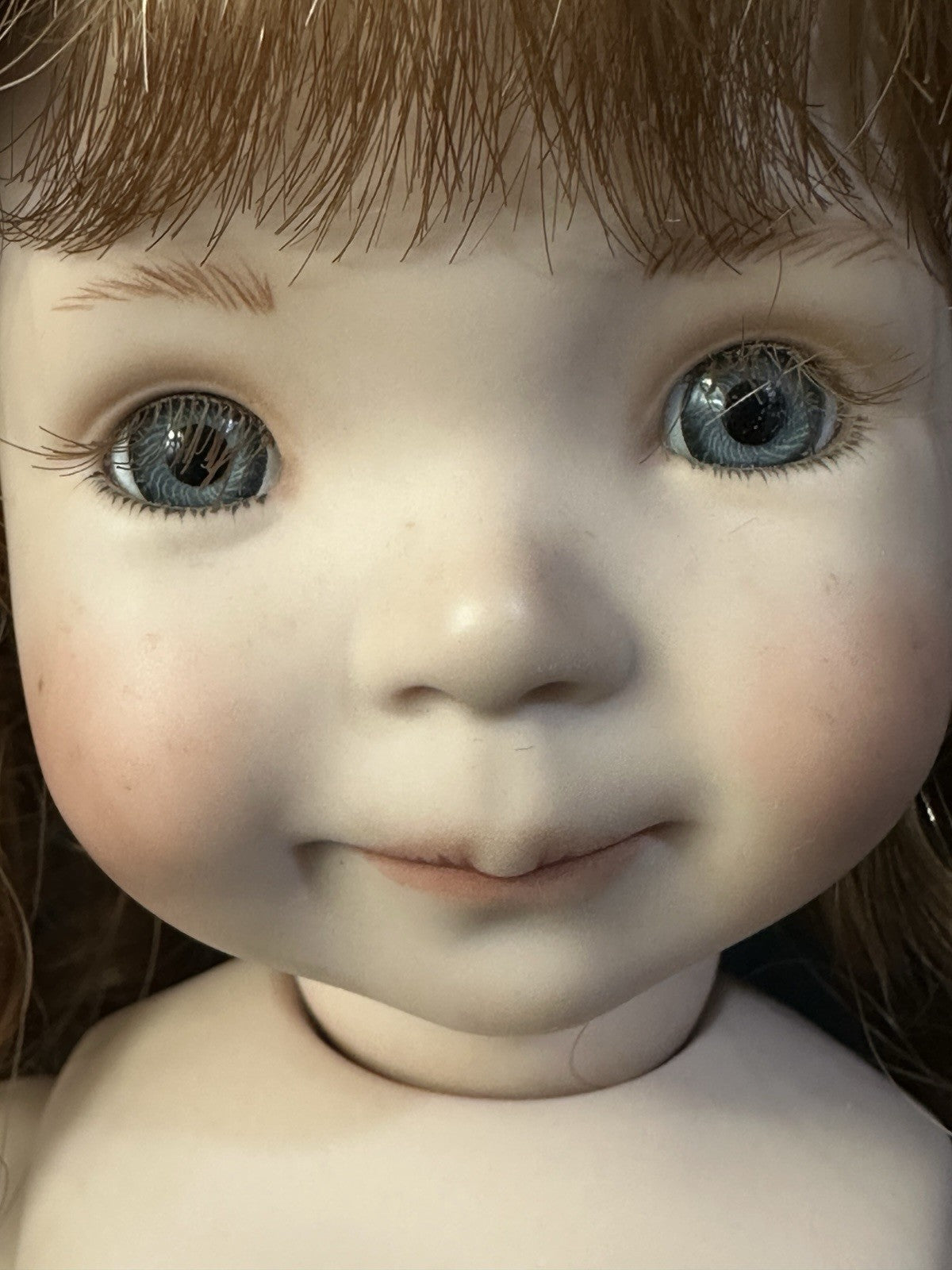 Reproduction Of “Jenny II” by Dianna Effner Mold Porcelain 13 1/2”Doll