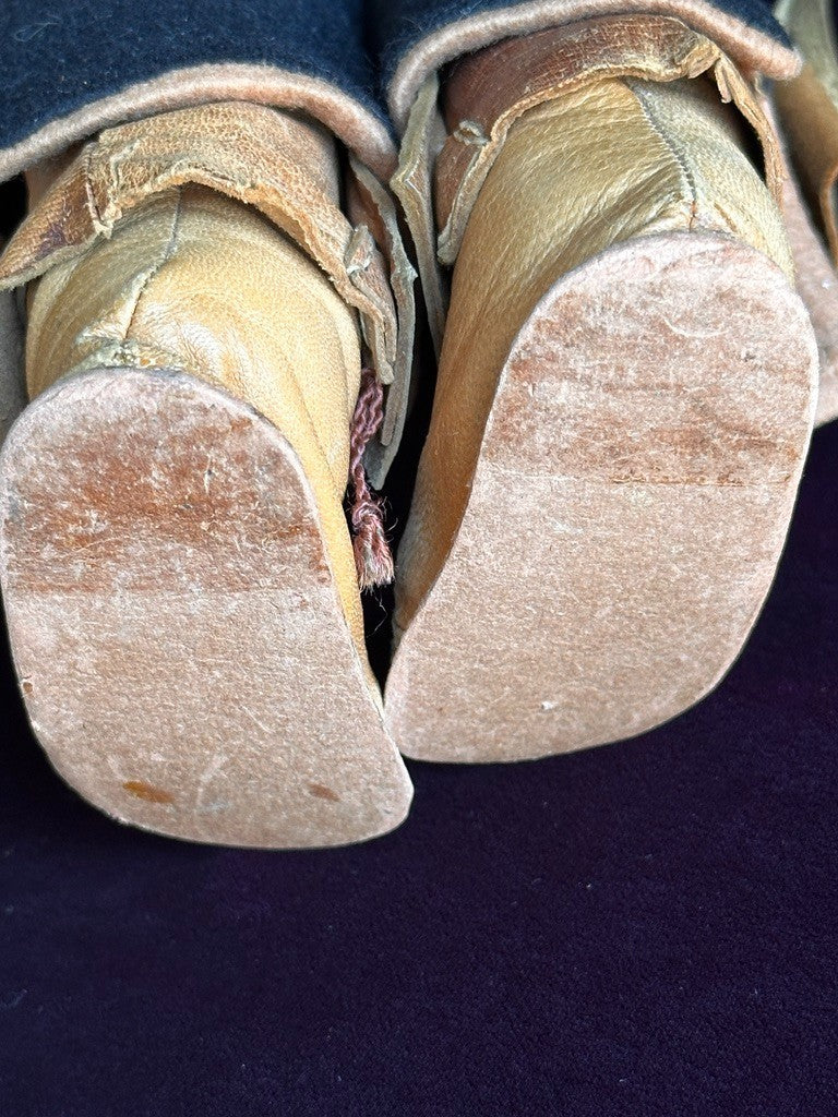 Rare Vintage Spanish TAF Talleres Arte Fuste Cowboy/Gaucho Lenci Style Felt Doll