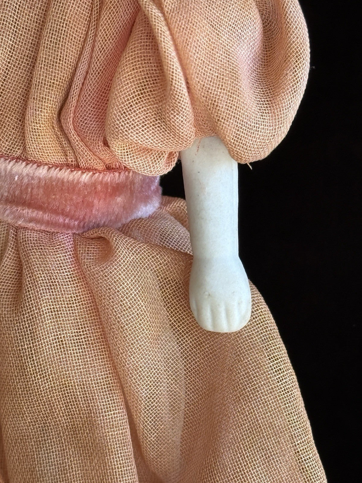 Lot of 2 Vintage Miniature 7.25” Made in Japan Bisque Head Dolls