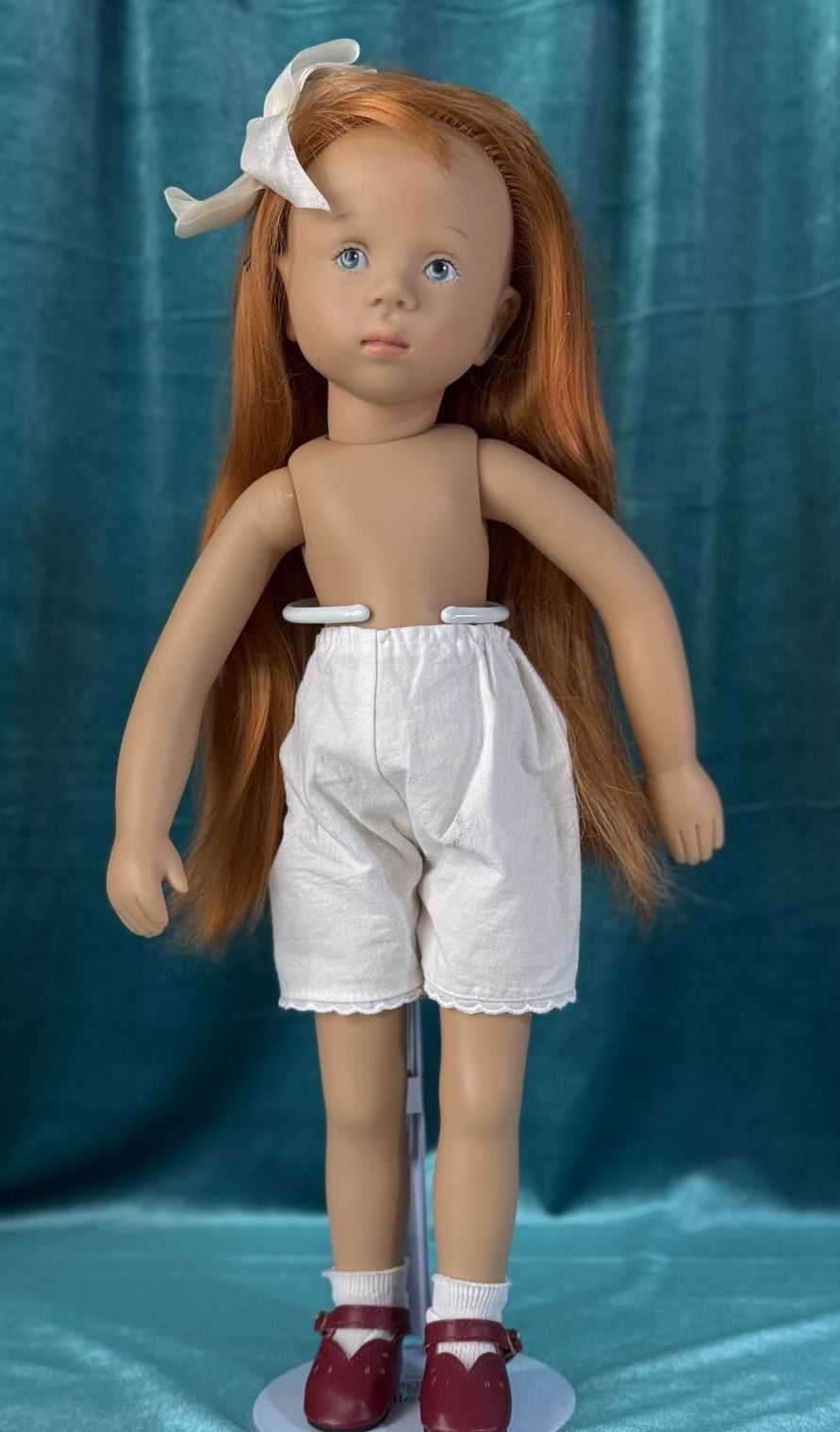 Collectible Vinyl 17” Doll Fanouche By Sylvia Natterer For Gotz  Redressed