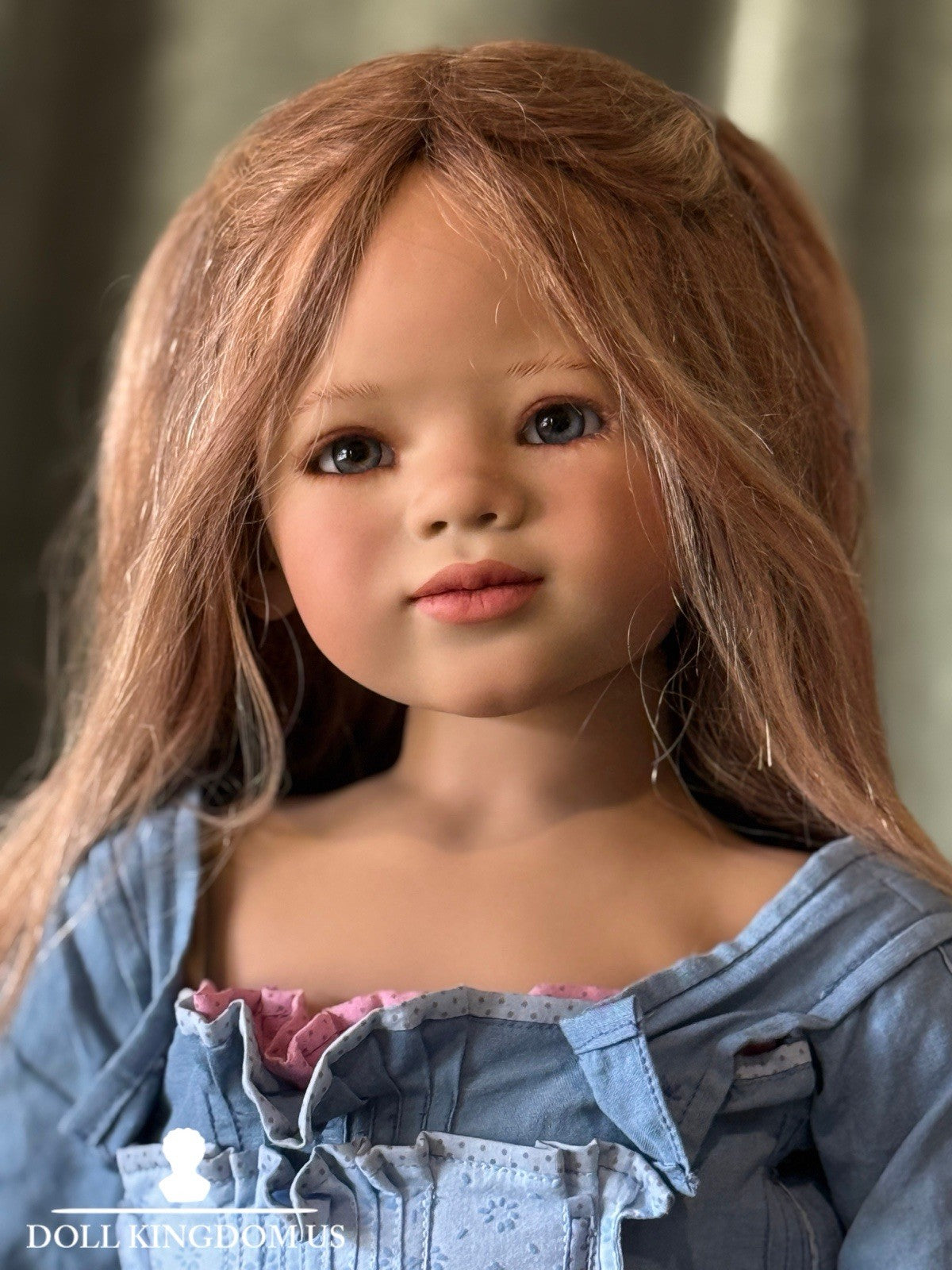 Vinyl Annette Himstedt 34” Doll “Jinka” LE 377 Box/COA