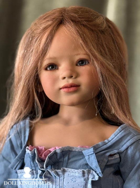 Vinyl Annette Himstedt 34” Doll “Jinka” LE 377 Box/COA