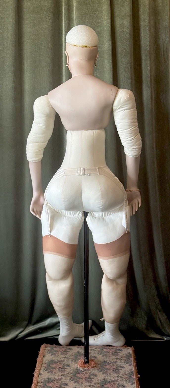Lifesize 60” Reproduction of Antique Doll Mannequin “Lady Grace” Bru of France