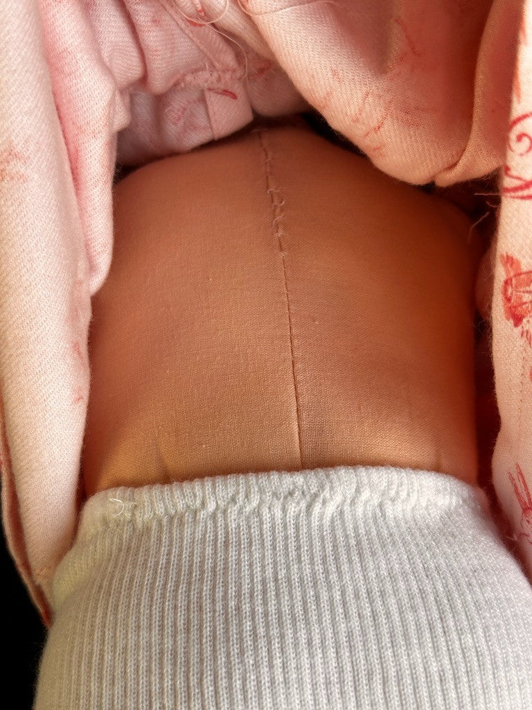 Rare OOAK 22” French Artist Malou Ancelin Leather Signed Girl Doll LE 30