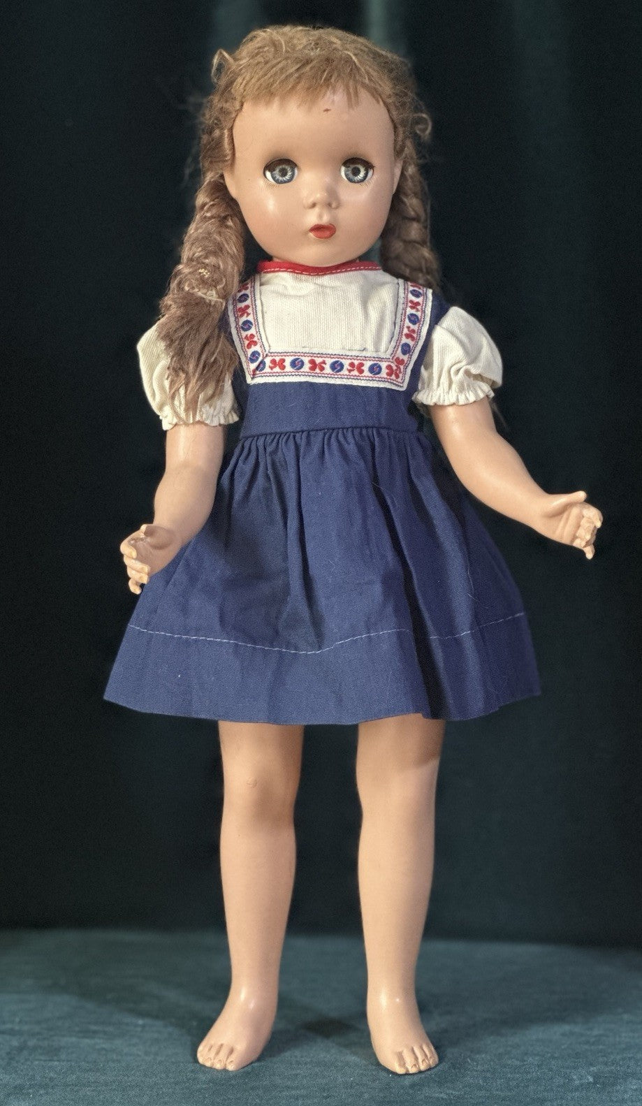 Lot Of 2 Vintage 1950’s Madame Alexander 17” Dolls Maggie Face