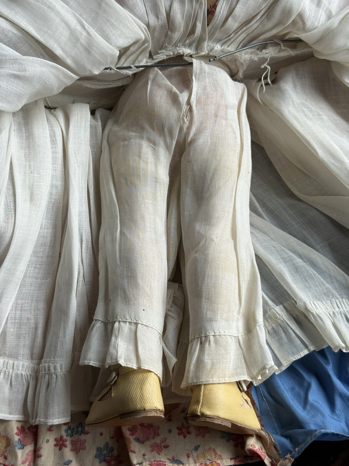 Vintage Effanbee 15.5” Composition Anne Shirley Colonial Prosperity 1711 Doll
