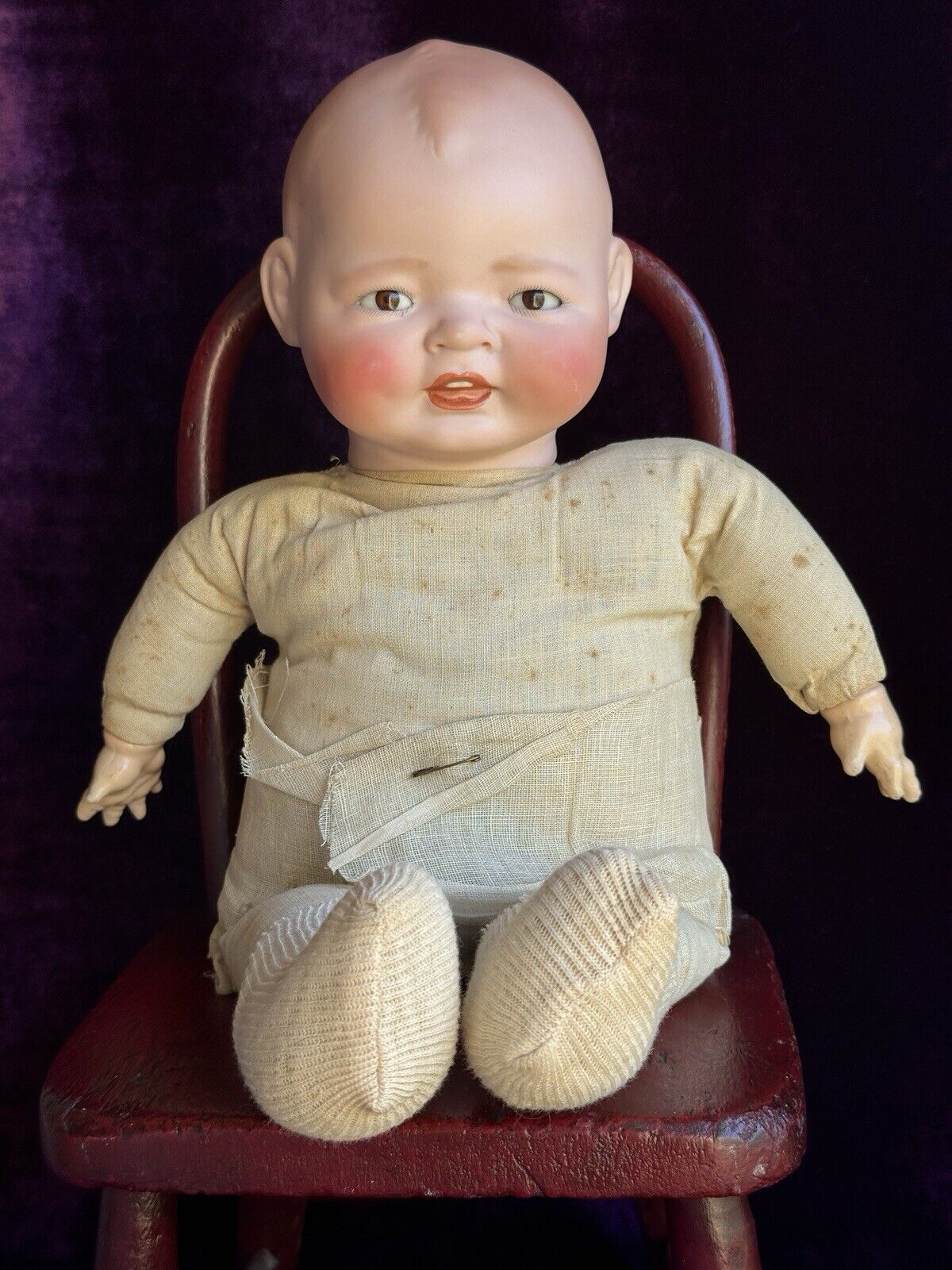 Antique Kestner Century Doll Co. Bisque Head Baby Doll