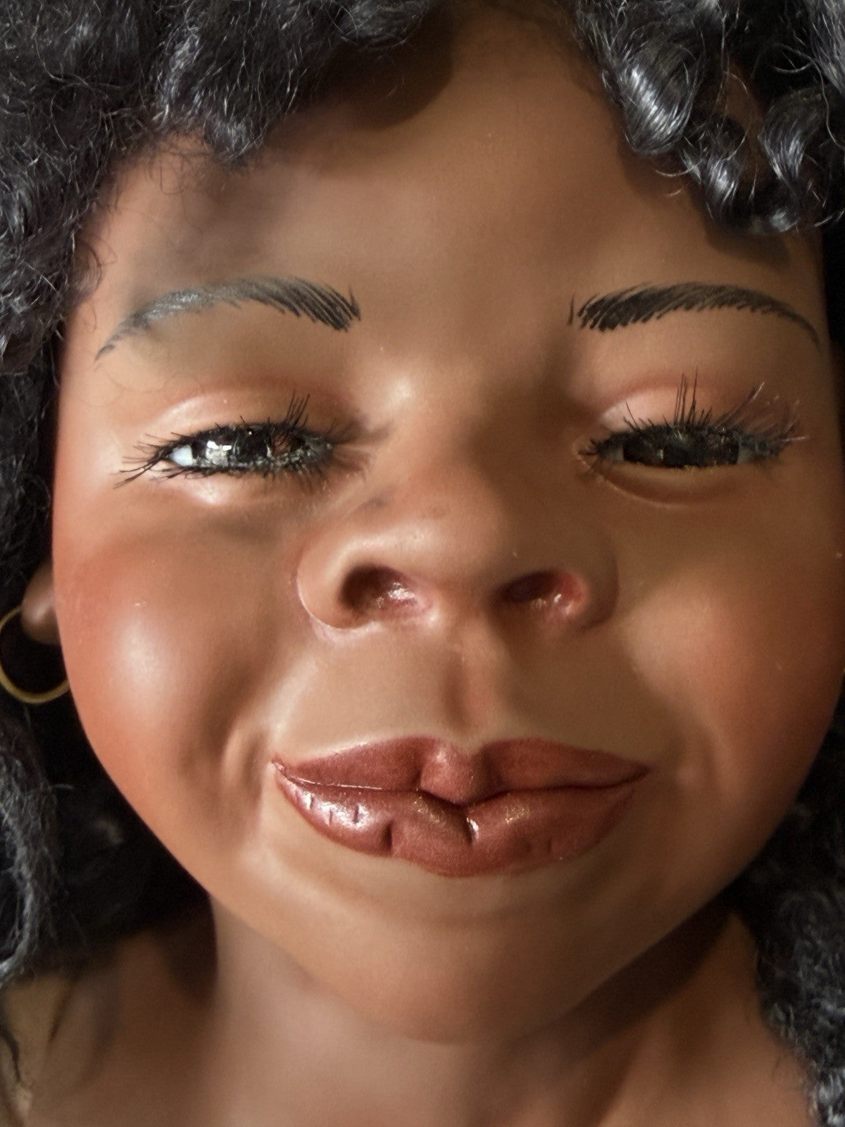 Reproduction Of “Lucinda ” by Mary Van Osdell Porcelain 24” Doll