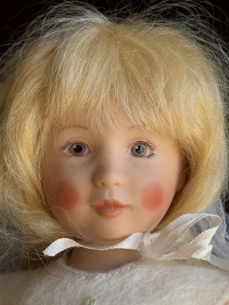 Porcelain 8” UFDC Artist Heather Maciak Jenny Bride Doll LE 150