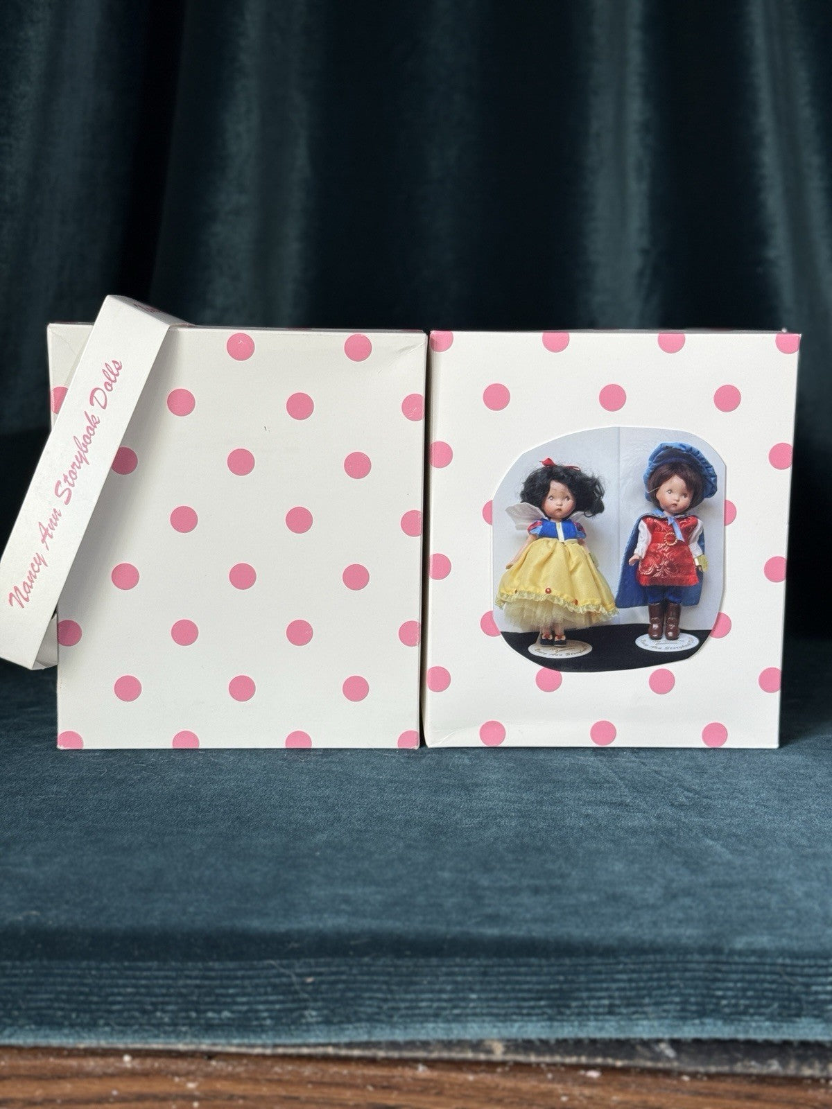 RARE MIB Lot Of 2 Nancy Ann Dolls Snow White And Her Prince Dianna Effner LE 125