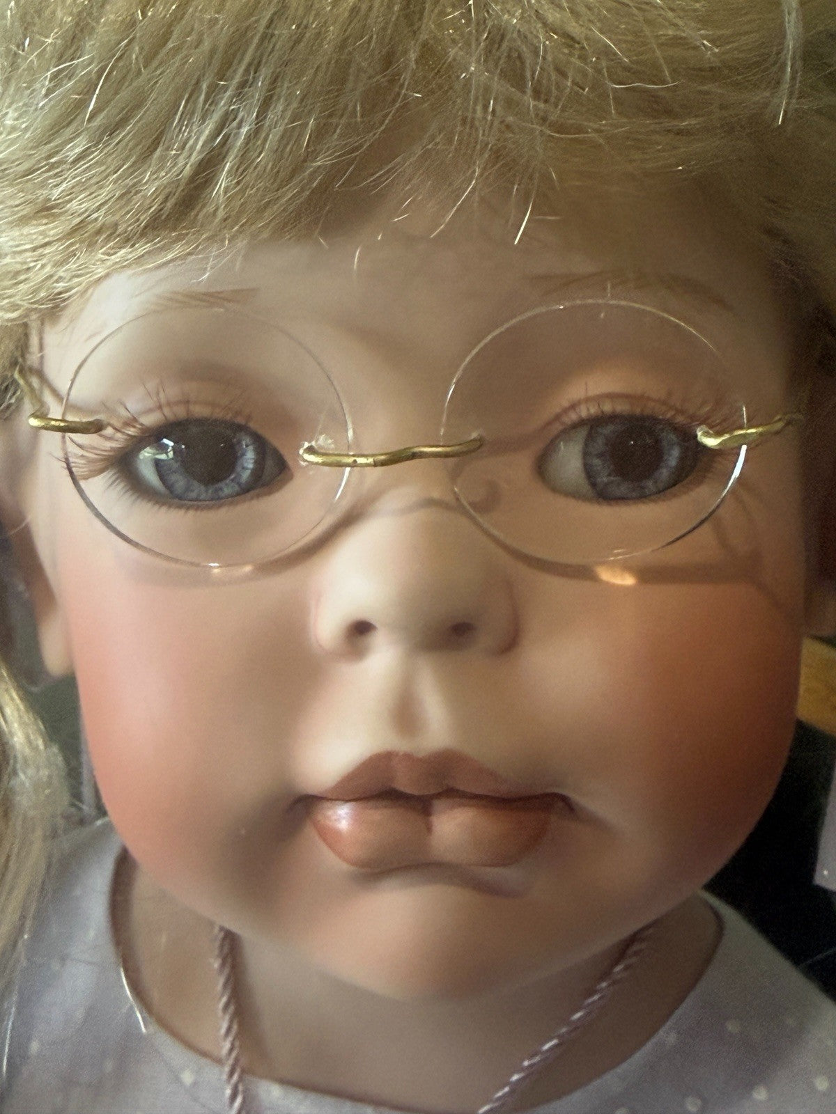 Large Original 42” Porcelain Doll “Stitches” by Donna Rubert LE 1000