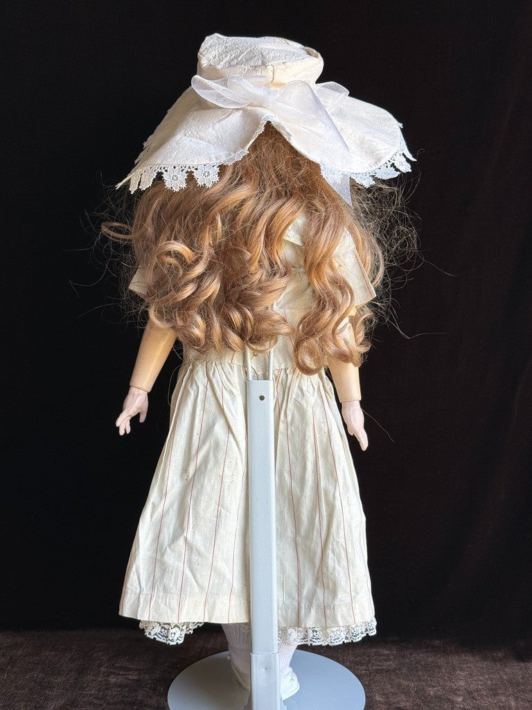 Antique German 24” C.M. Bergmann Waltershausen 1916 Bisque Head Doll