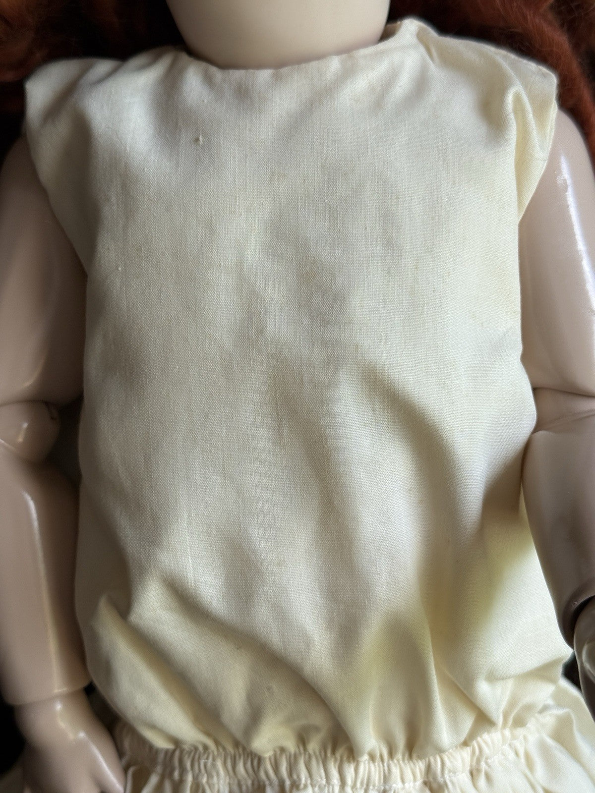 Porcelain Comp 23” Reproduction of Antique French Steiner Figure A Bebe Doll