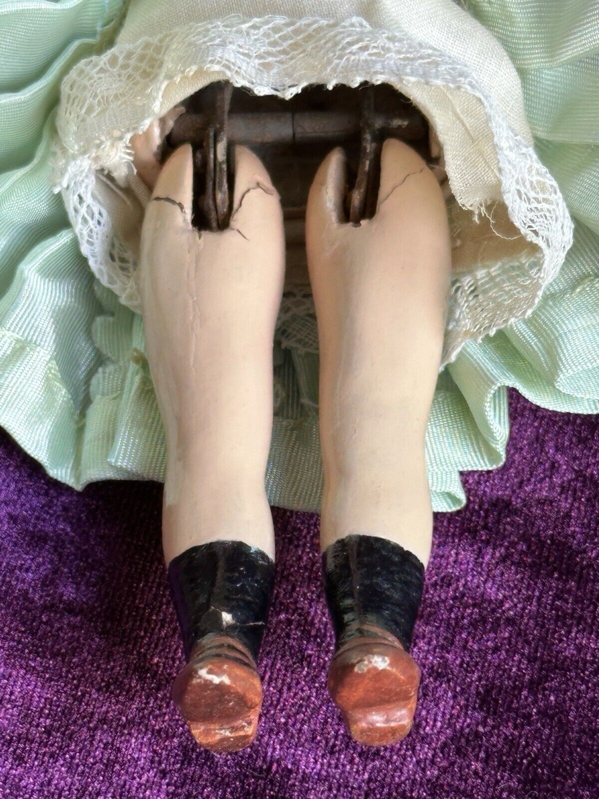 Antique German 6” Miniature Halbig Kammer Reinhardt Walker Bisque Doll
