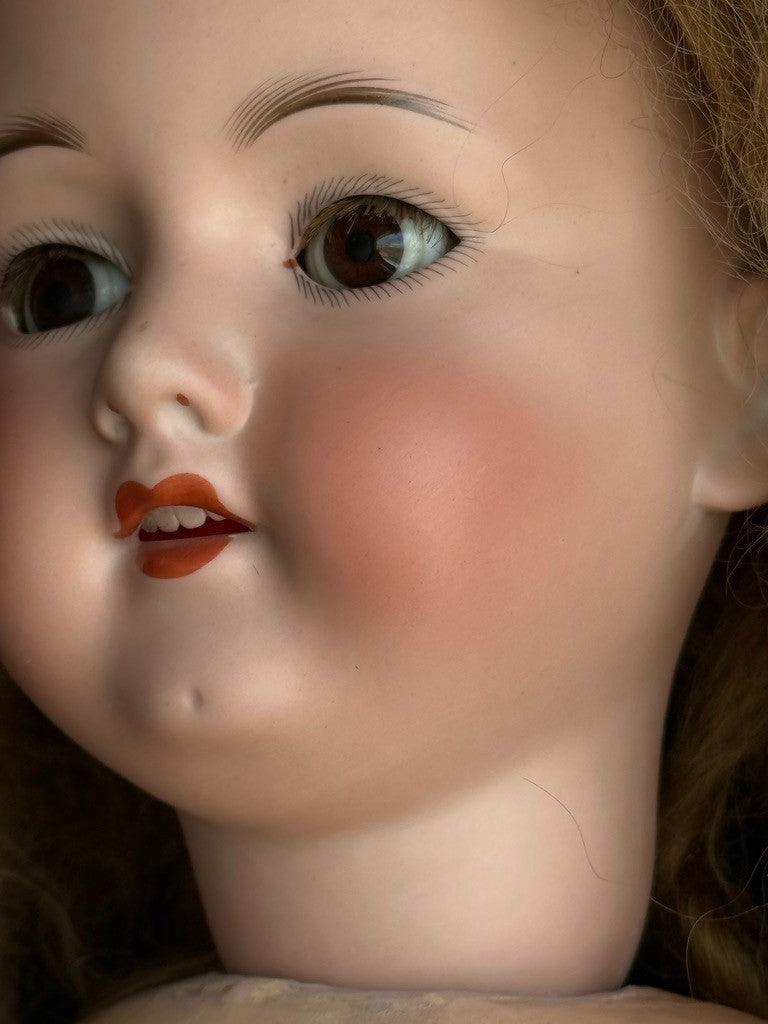 Large Antique German 31" Armand Marseille 390 Bisque Head Doll