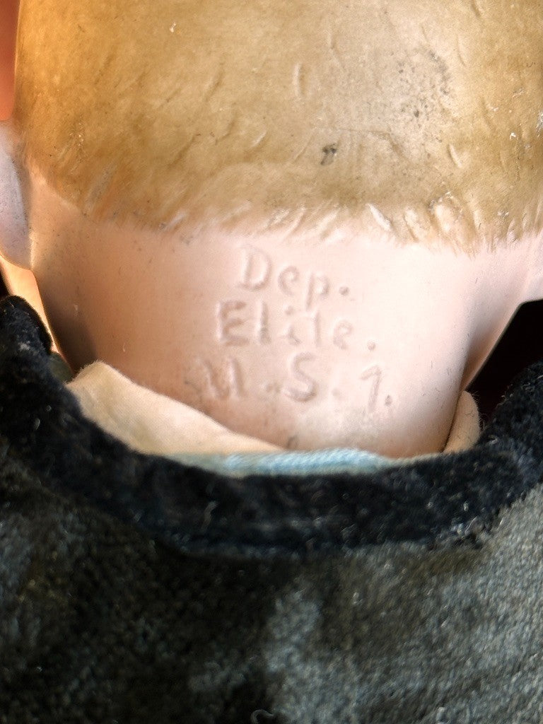 Antique German Max Handwerck U.S. 1 Elite Googly Uncle Sam Bisque Character Doll