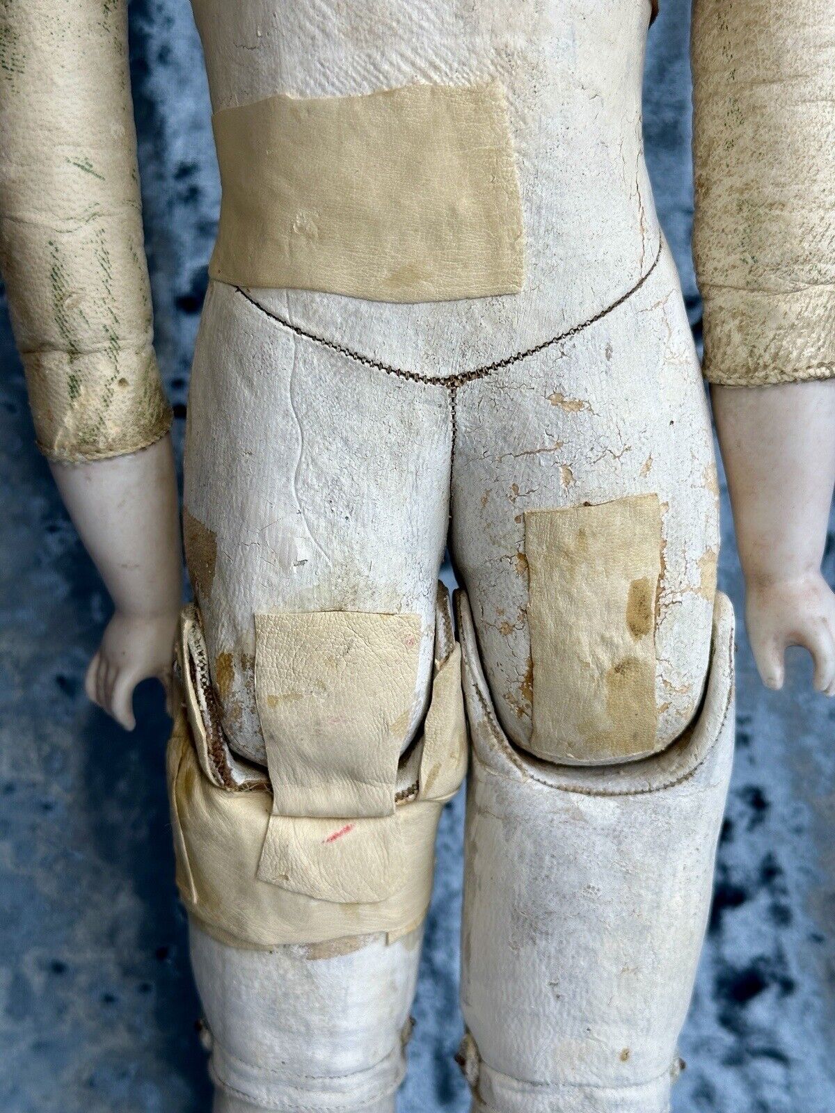Antique German 20.5” Simon Halbig 1040 Bisque Shoulder Head Doll