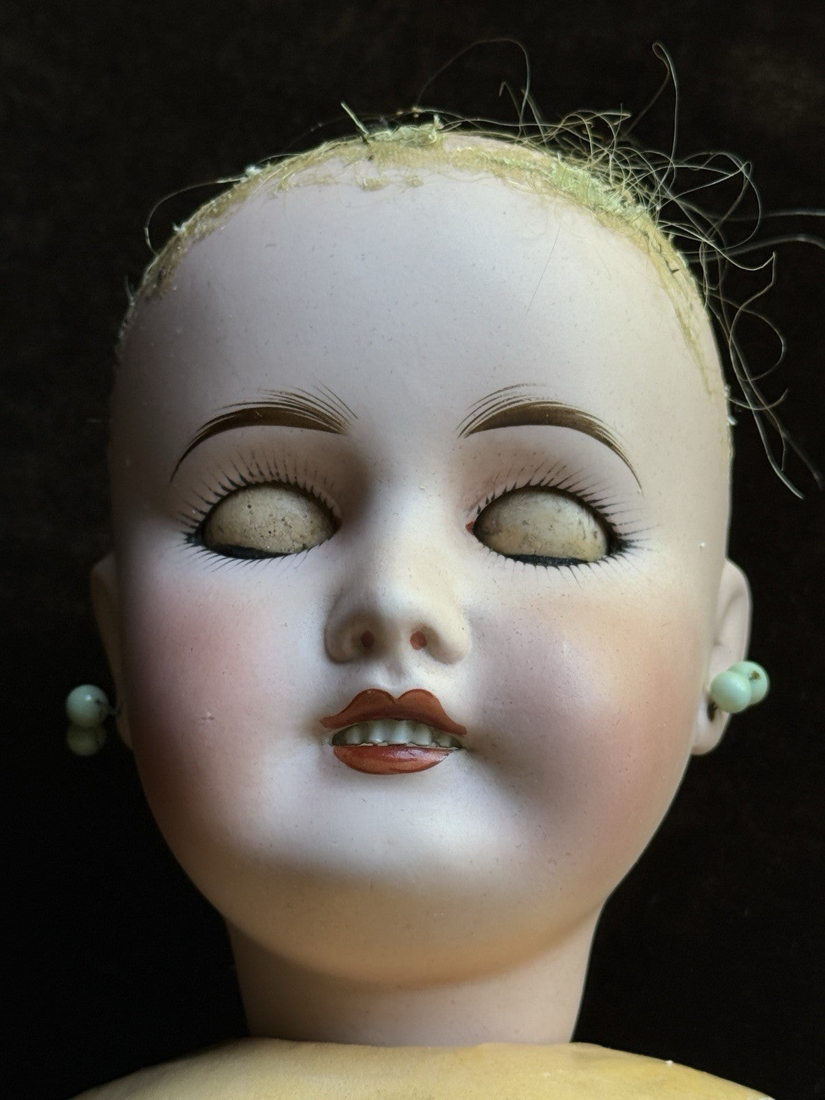 Antique French 21.5” Laternier Limoges Bisque Head Doll