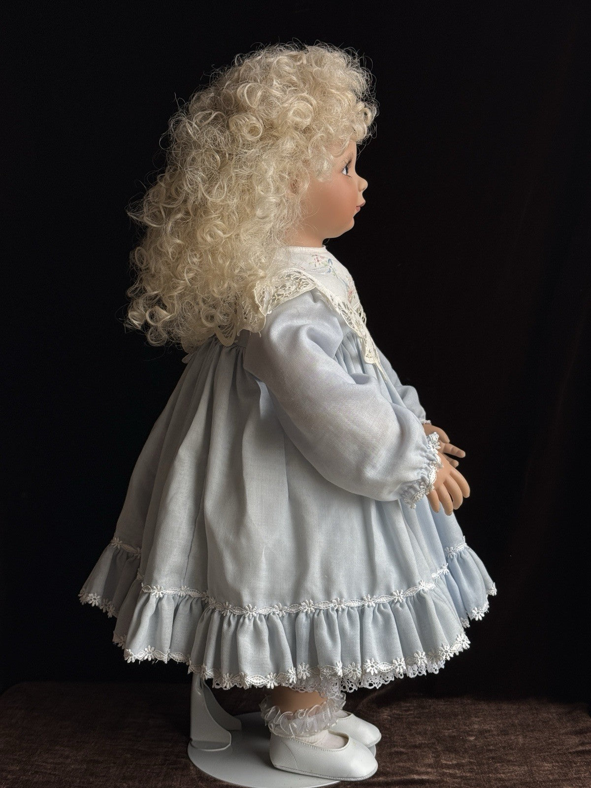 Collectible Virginia Turner 27” Vinyl Cloth Girl Doll LE 300