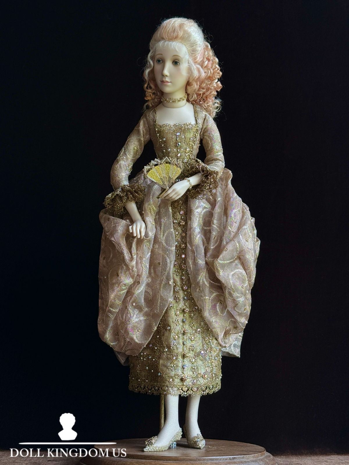 Russian Artist Alexandra Koukinova Cinderella Porcelain Doll in Box + Tag LE 20