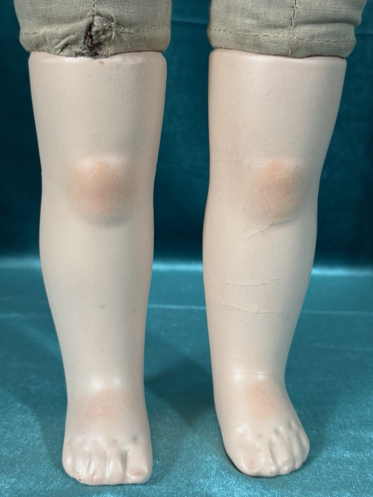 Unidentified German (?) Antique  Composition 19” Doll Sleepy Eyes